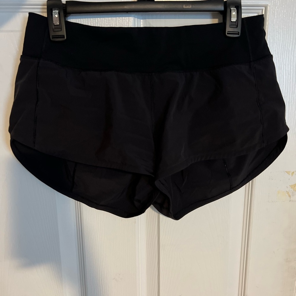 Lululemon Athletica Black Athletic Shorts